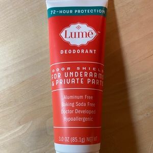 Lume Deodorant unscented tube